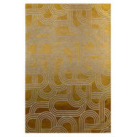 TEPPICH Disco Honey Cake 170/240 cm - Braun, Textil (170/240cm) - Lola&Moi
