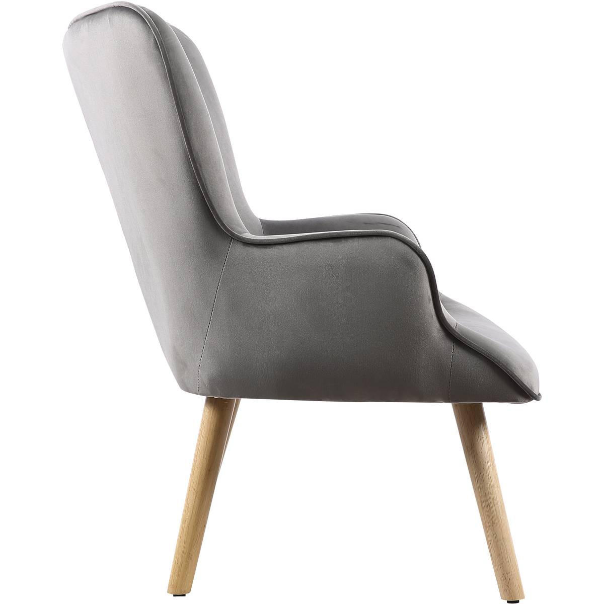 SESSEL - "Odense" - 73 x 81 x 92,5 cm - 1 Sitz - Grau - Grau, Textil (81/92.5/73cm) - Habitat Garten