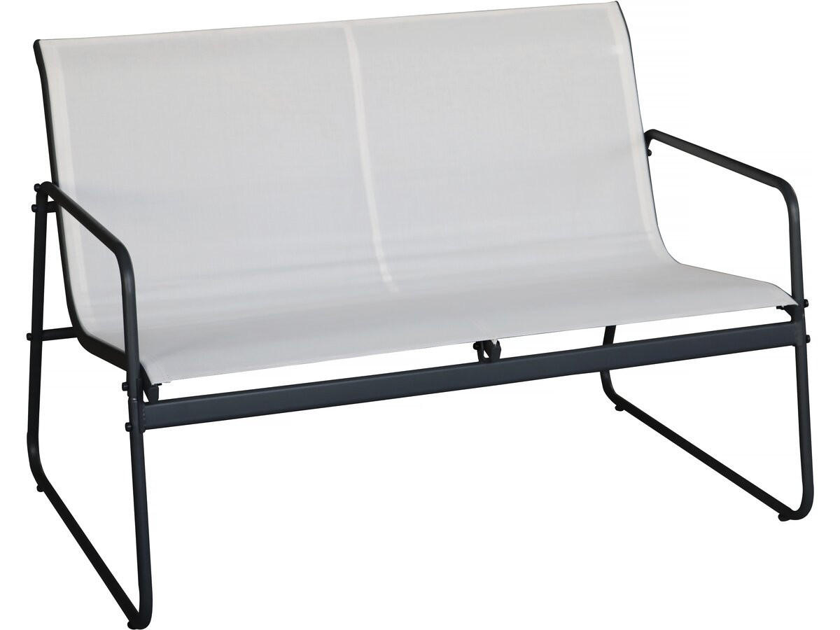 LOUNGEGARNITUR Fortaleza 4-Sitzer Beige - Beige, Glas/Metall - Habitat Garten
