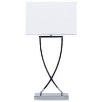 TISCHLAMPE Yasuni 20/32/63 cm - Weiß, Metall (20/32/63cm) - Beliani