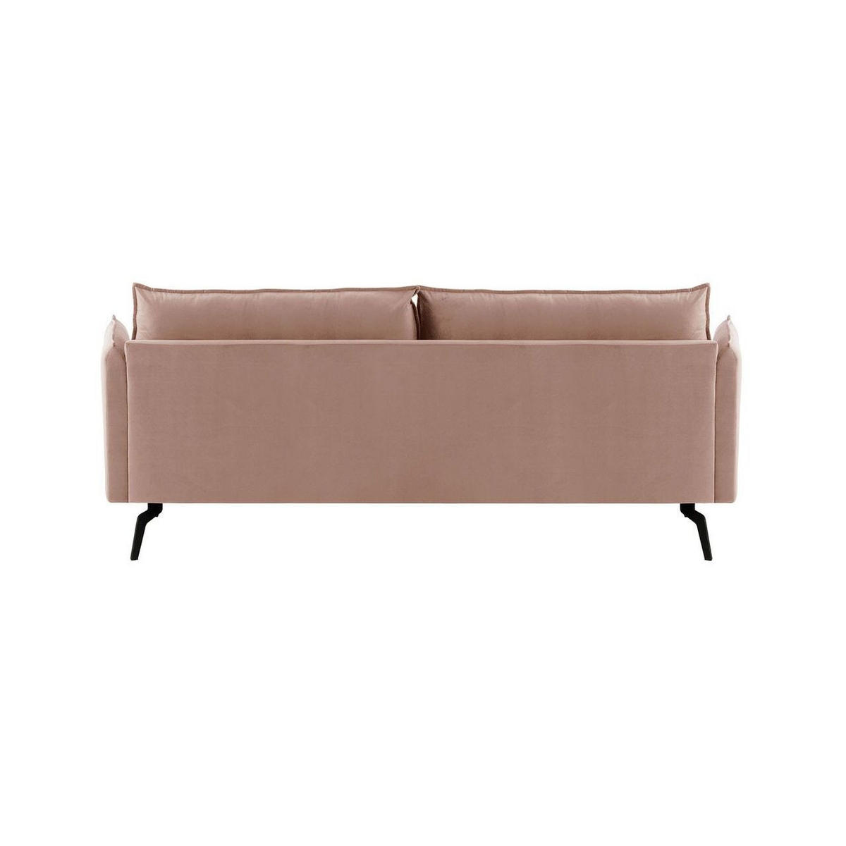 DREISITZER-SOFA Layla-Velluto 14 - Lila, Holz/Textil (237/95/98cm)