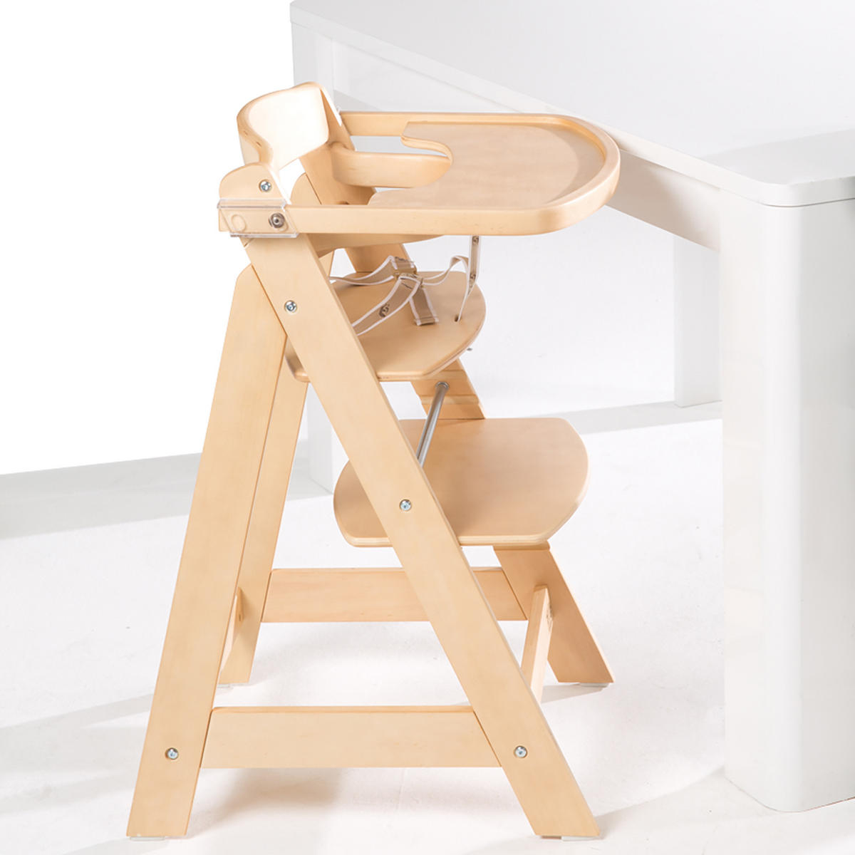HOCHSTUHL - inkl. Sitzverkleinerer Miffy - natur lackiert - Naturfarben, Holzwerkstoff (50/80/54cm) - Roba