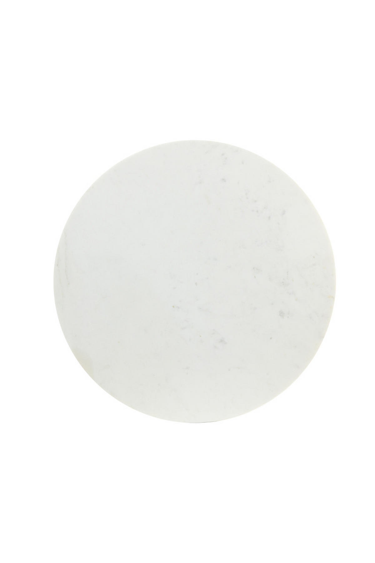 BEISTELLTISCH Rickerd Weiß Ø61/41 cm - Weiß, Metall (61/61/41cm) - Light & Living