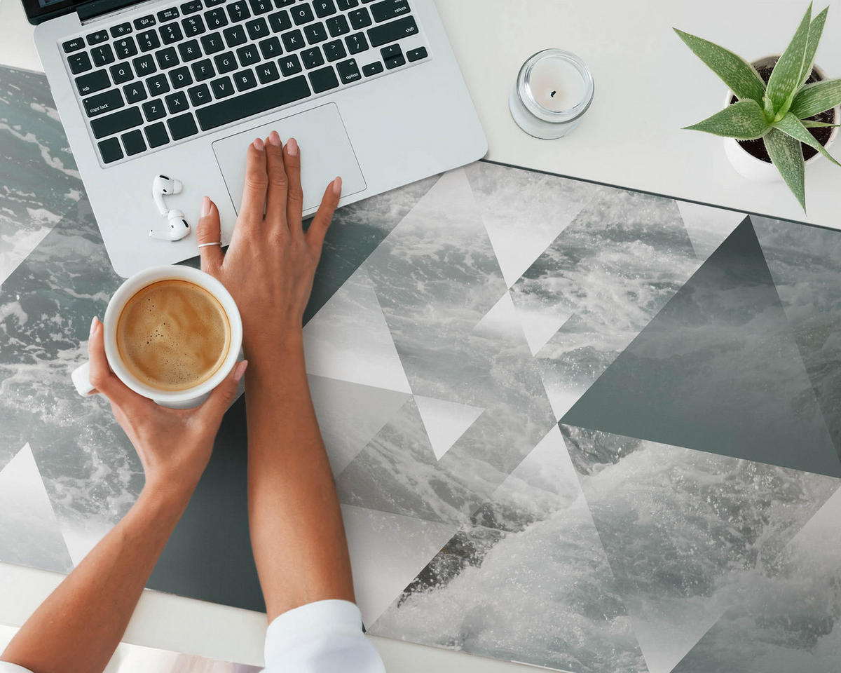 SCHREIBTISCHUNTERLAGE 120x60 cm Grün - Grün, Kunststoff (1.6/120/60cm) - Wallfluent