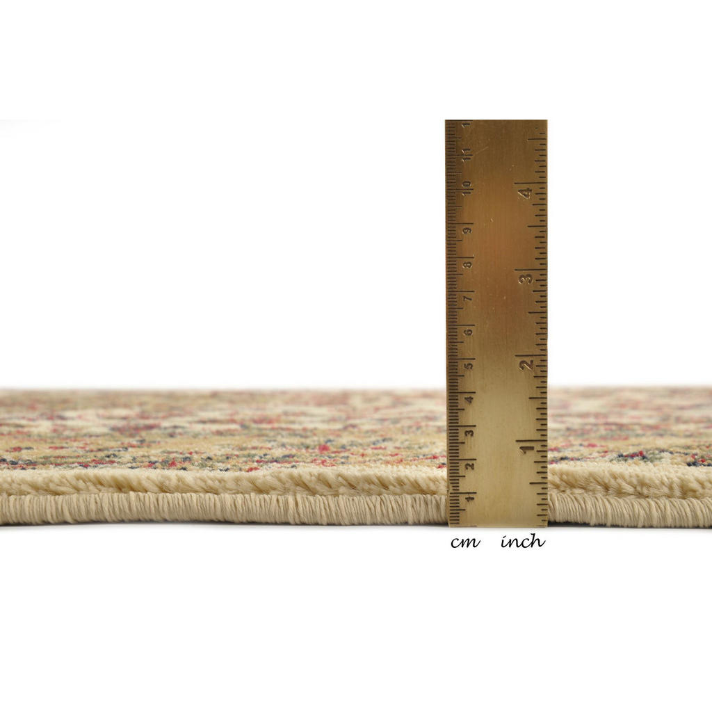Thumbnail - Gino Falcone Orientteppich, Beige, Textil, Orientalisch, Rund, 240x240 cm, Oeko-Tex®, Teppiche & Böden, Teppiche, Orient...