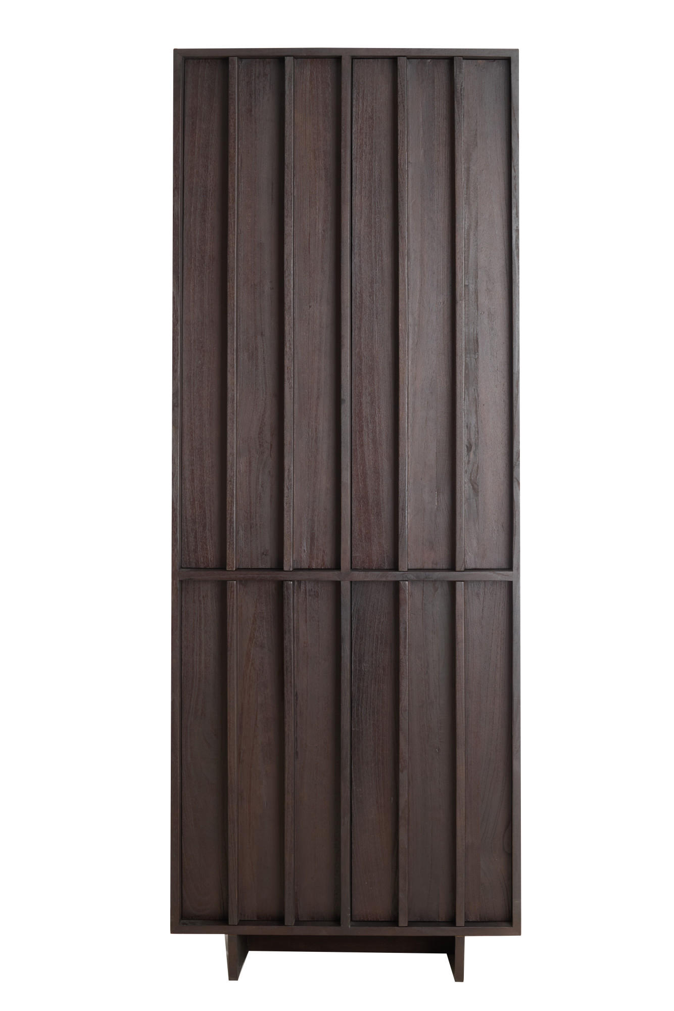 SCHRANK Lavinio Braun 75/45/200 cm - Braun, Holz (45/200/75cm) - Light & Living