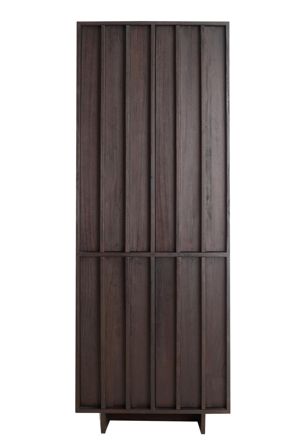 SCHRANK Lavinio Braun 75/45/200 cm - Braun, Holz (45/200/75cm) - Light & Living