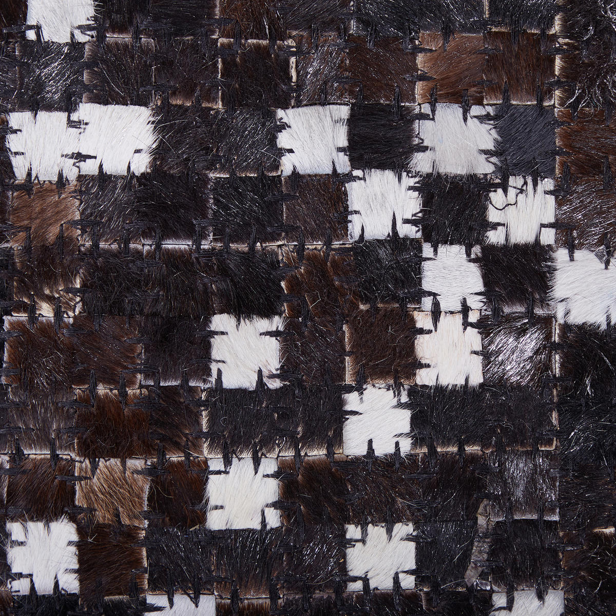 KURZFLOR-TEPPICH Akkese 230/160 cm - Braun, Fell (160/230cm) - Beliani