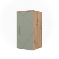 MIDISCHRANK Irma Salbeigrün 30 x 59 cm - Salbeigrün/Hellgrau, Holzwerkstoff (30/59/24cm) - Vicco