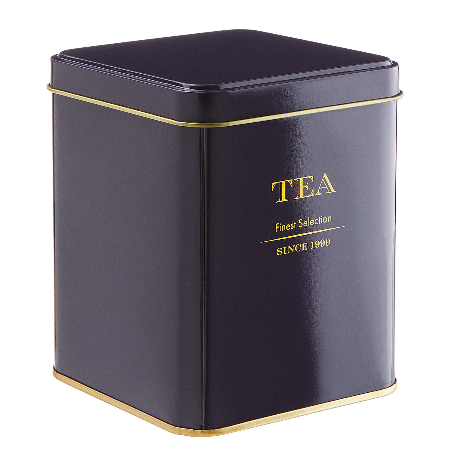 TEEDOSE (6er Set) Tin Tin - Lila, Metall (9/11/9cm) - Butlers