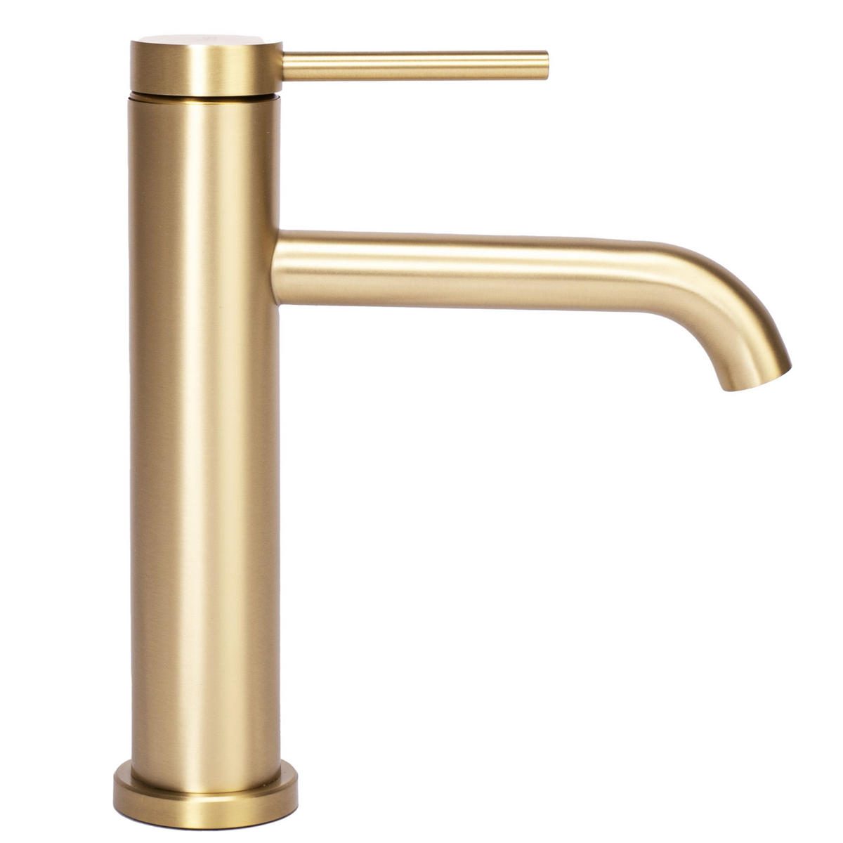WASCHBECKENARMATUR CLIF GOLD BRUSH 16,5/4/20,5 cm - Goldfarben, Metall (4/20.5/16.5cm) - REA