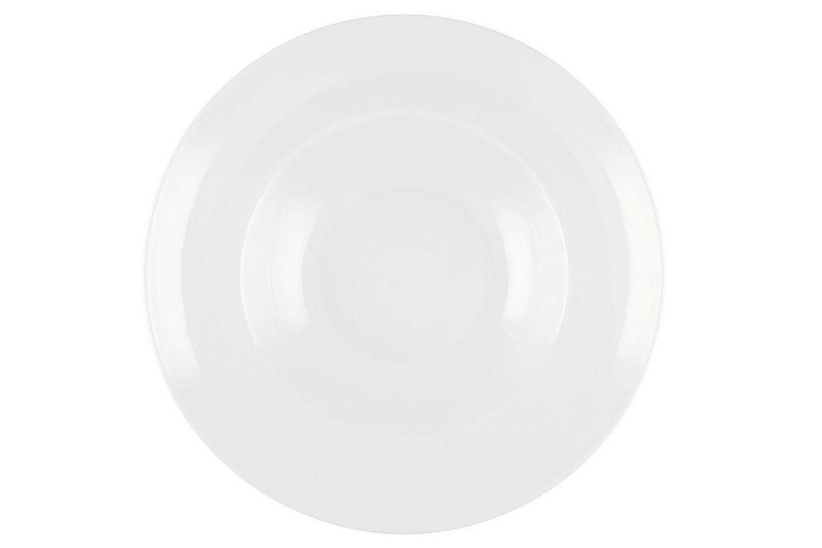 PASTATELLER Ø 27 cm - Weiß, Keramik (27.5cm)