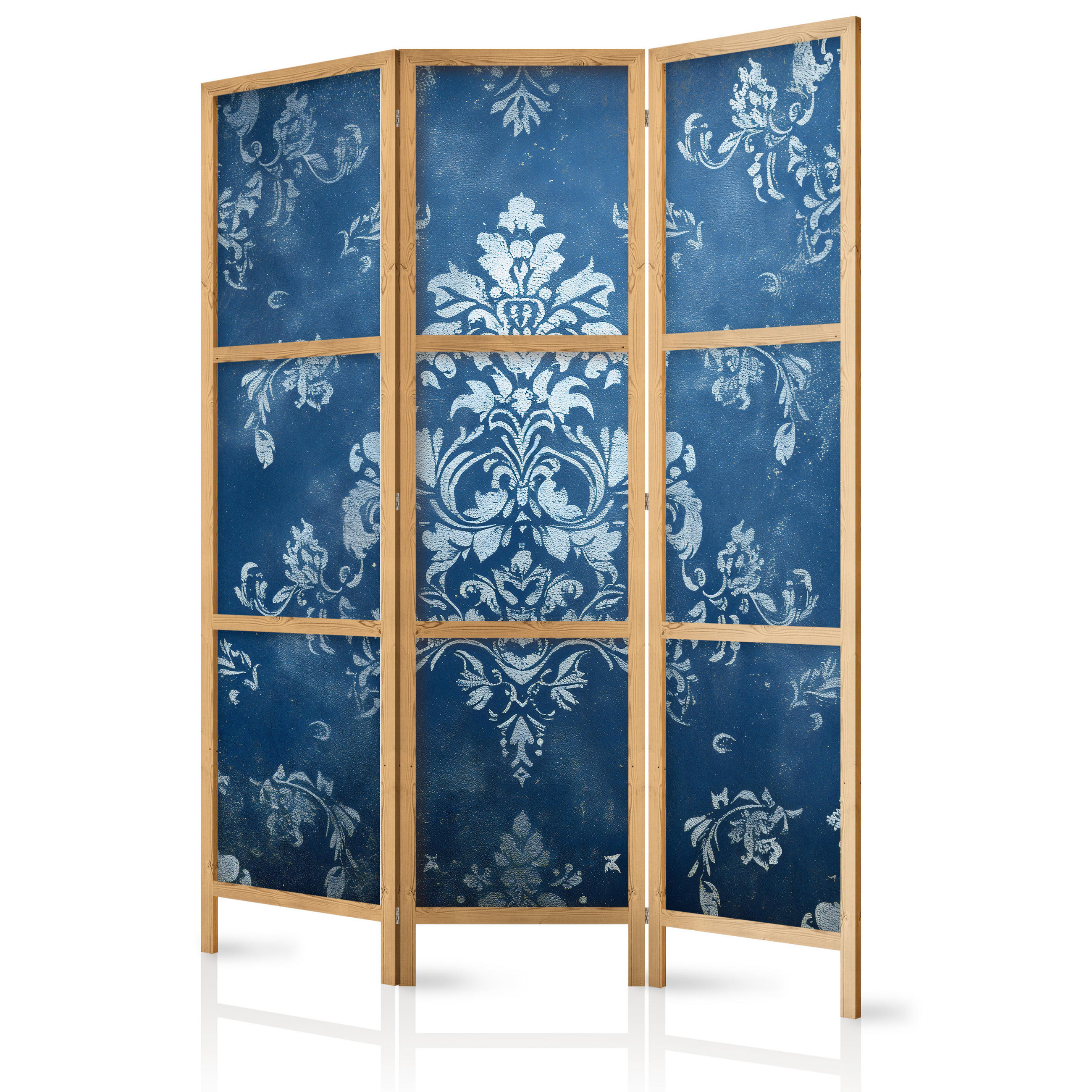 Muralo Paravent Blau 135x172x3 cm