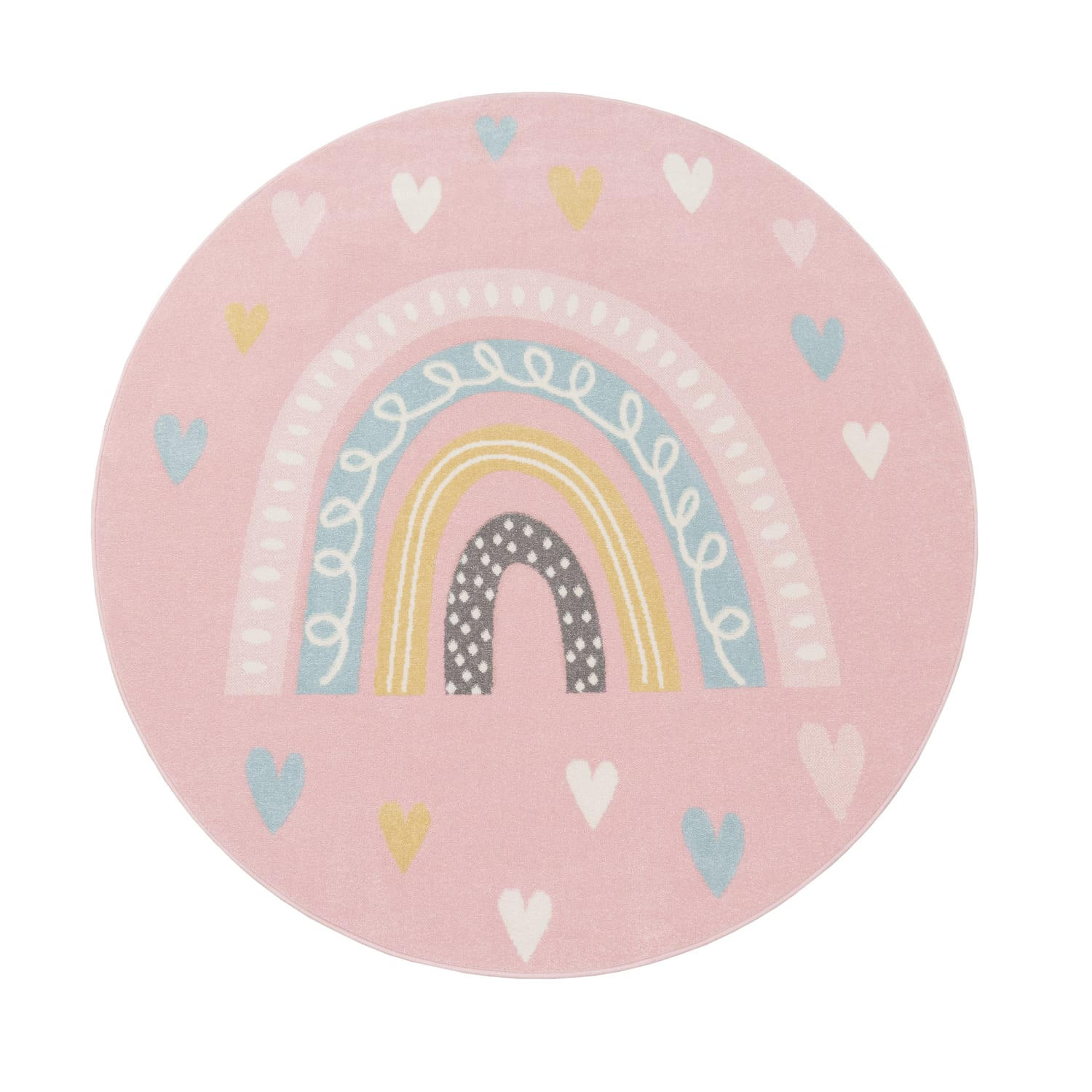 KINDERTEPPICH 200/200 cm Nino 887 - Pink, Kunststoff (200/200cm) - Paco Home