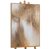 GEMÄLDE Honigdunst Schattenfugenrahmen Eichefarben 120x80 cm - Eichefarben, Holz (120/80cm) - YS-art gallery
