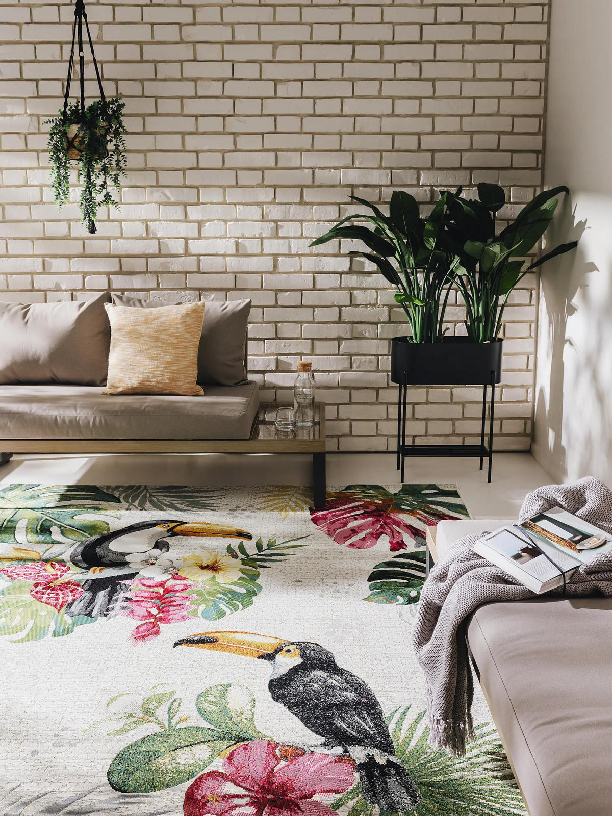 OUTDOORTEPPICH Artis Multicolor 200x285 cm - Multicolor, Textil (200/285cm) - benuta Nest