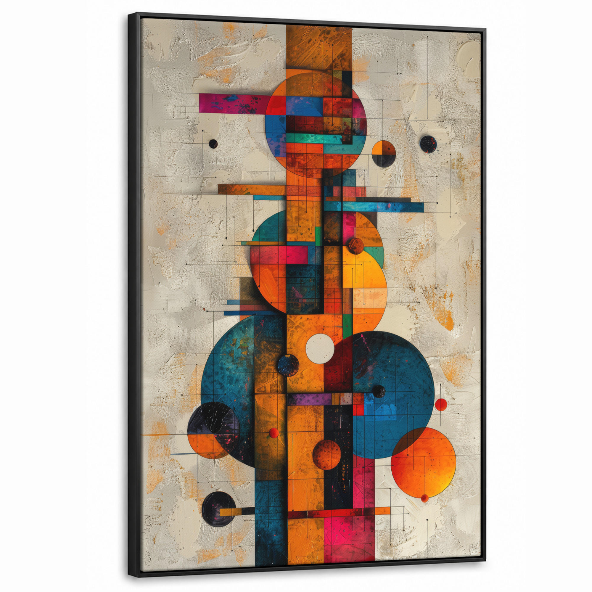 MuchoWow Leinwand Mehrfarbig 80x120 cm