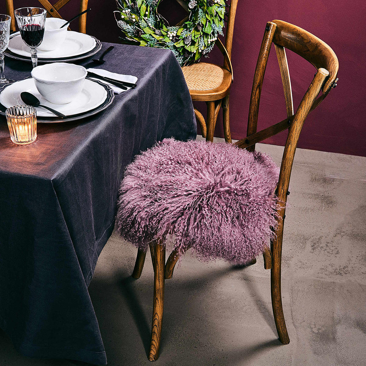 STUHL Cross Country - Braun, Holz (49/88/56cm) - Butlers