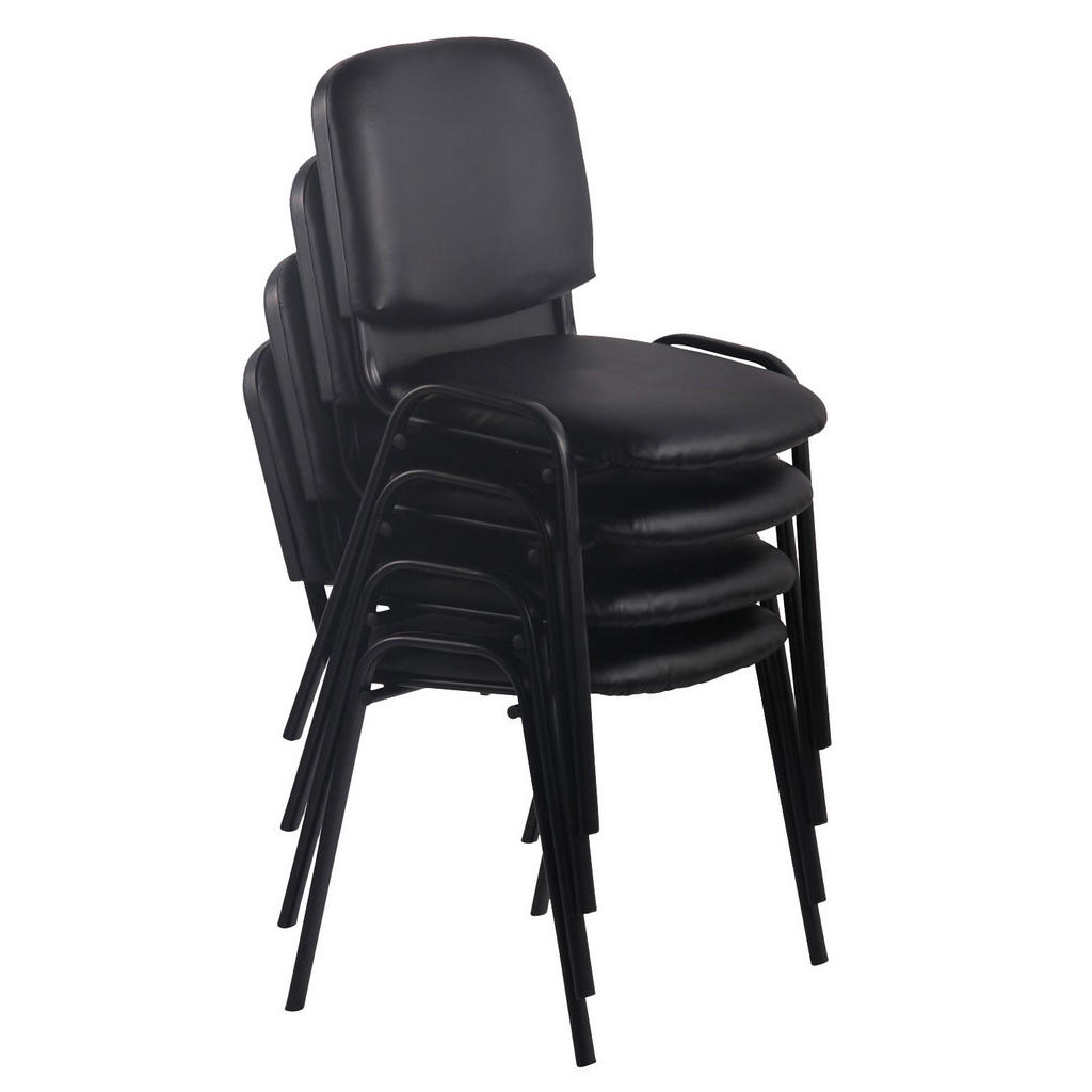 Thumbnail - Deluke Besucherstuhl, Rot, Leder, 53x83x53 cm, Arbeitszimmer, Besucherstühle