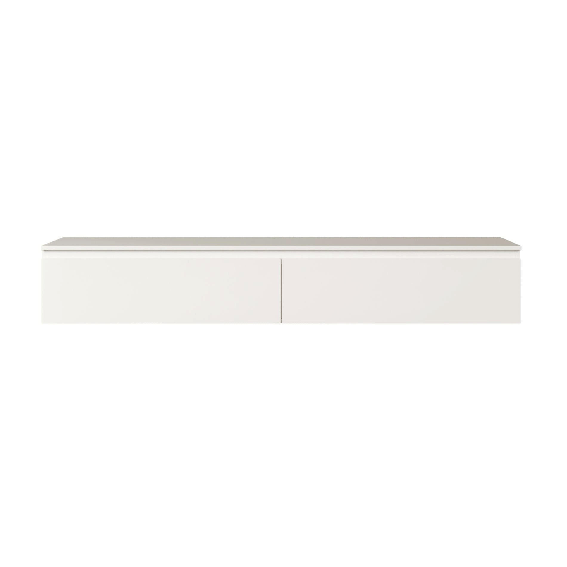Selsey TV stolek Bemmi bílý 175/28/32 cm