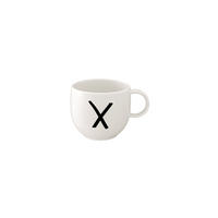KAFFEEBECHER Letters weiß 330 ml - Weiß, Keramik (0.33L) - Villeroy & Boch