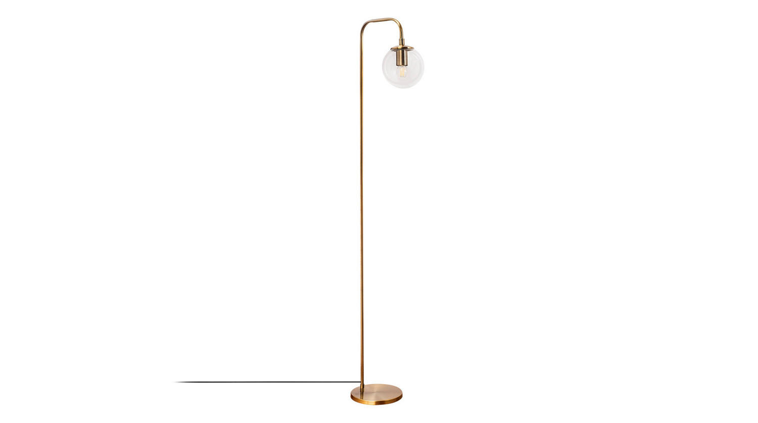 Kawola Stehlampe Bronze 27x146x27 cm