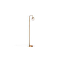 STEHLAMPE BRIXEN Bronze Glas - Bronzefarben, Glas (27/27/146cm) - KAWOLA