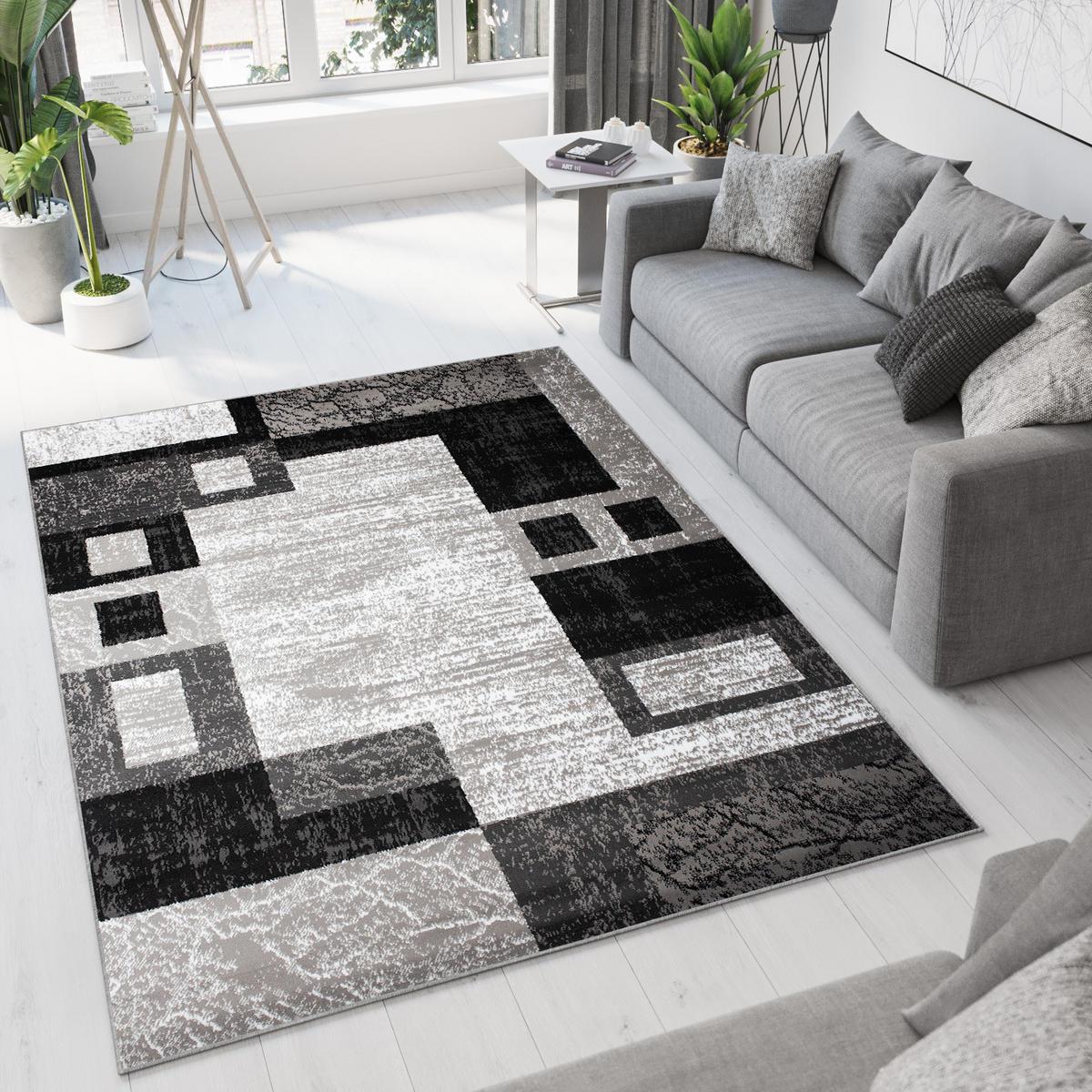 TEPPICH DREAM Grau 160/220 cm - Grau, Textil (160/220cm) - Tapiso