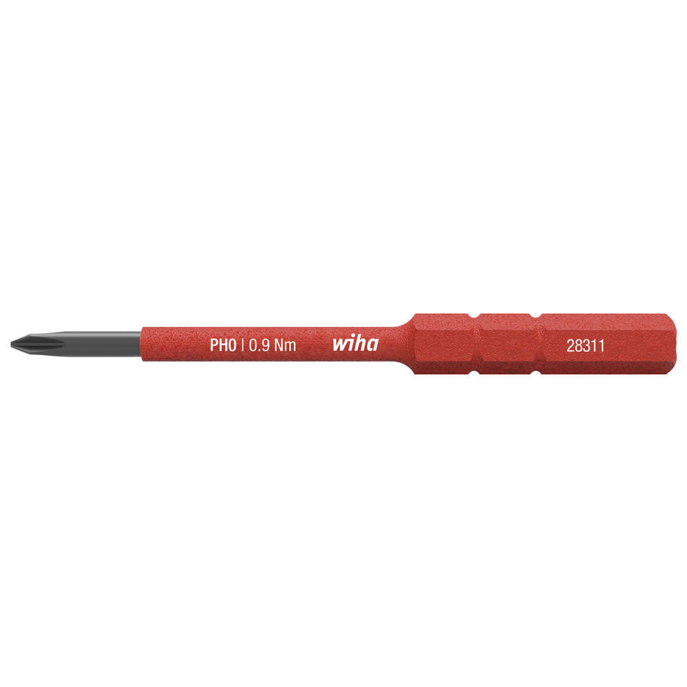 BIT slimBIT electric 2831, Kreuzschlitz, PH2 x 75 mm - Multicolor, Kunststoff (74/7/7cm) - Wiha