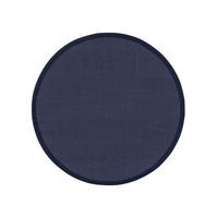 SISALTEPPICH Sana Blau ø 200 cm rund - Blau, Textil (200/200cm) - benuta Nest