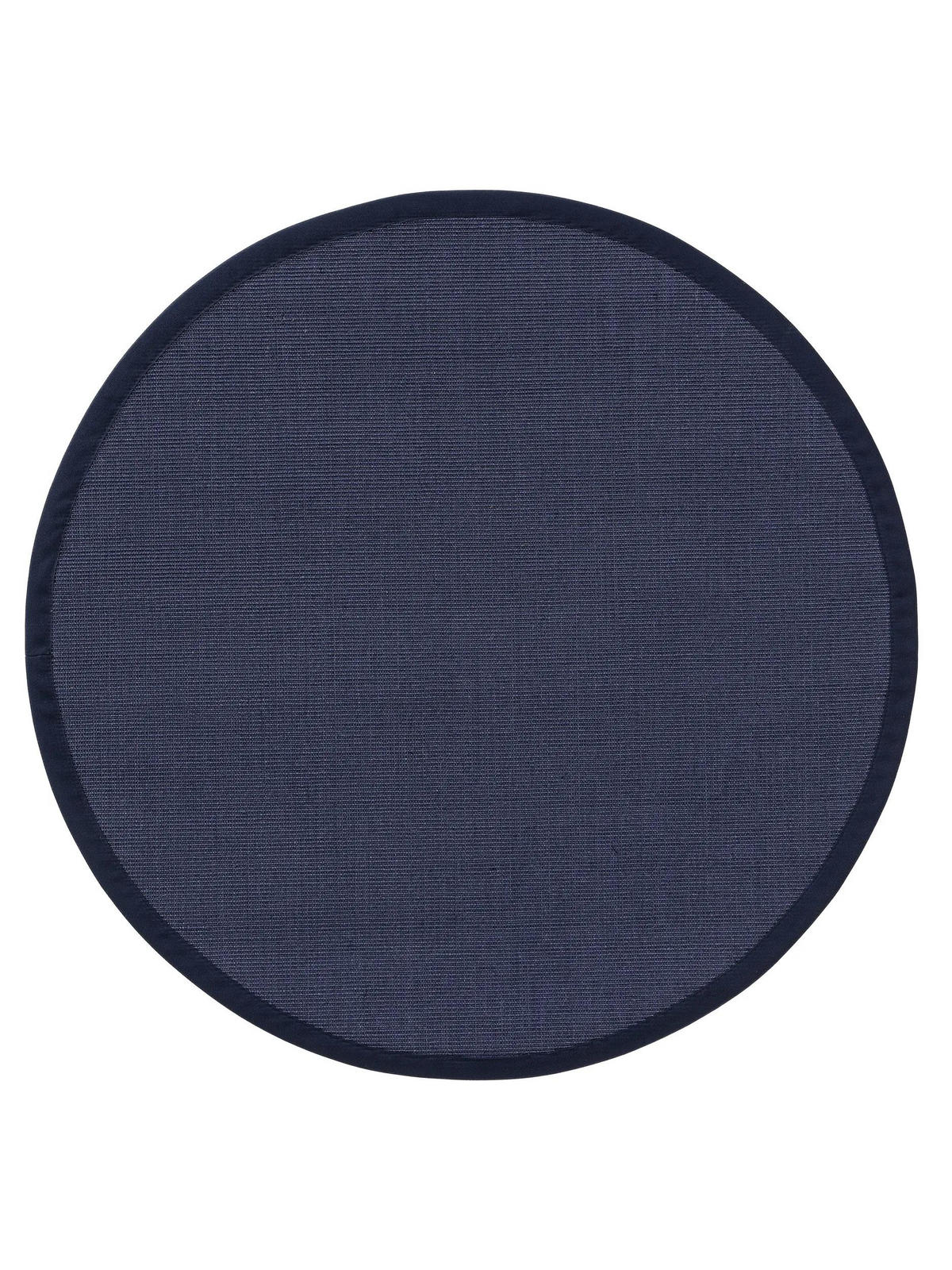 SISALTEPPICH Sana Blau ø 200 cm rund - Blau, Textil (200/200cm) - benuta Nest