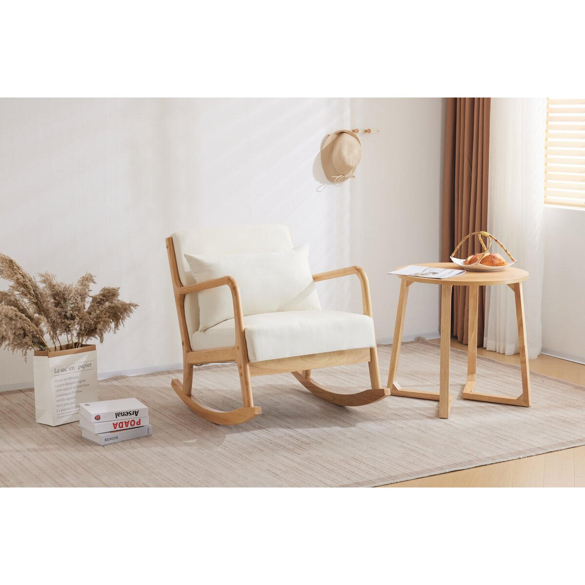 SESSEL - "Clinton" - Beige - Beige, Textil (81/80/64.5cm) - Habitat Garten