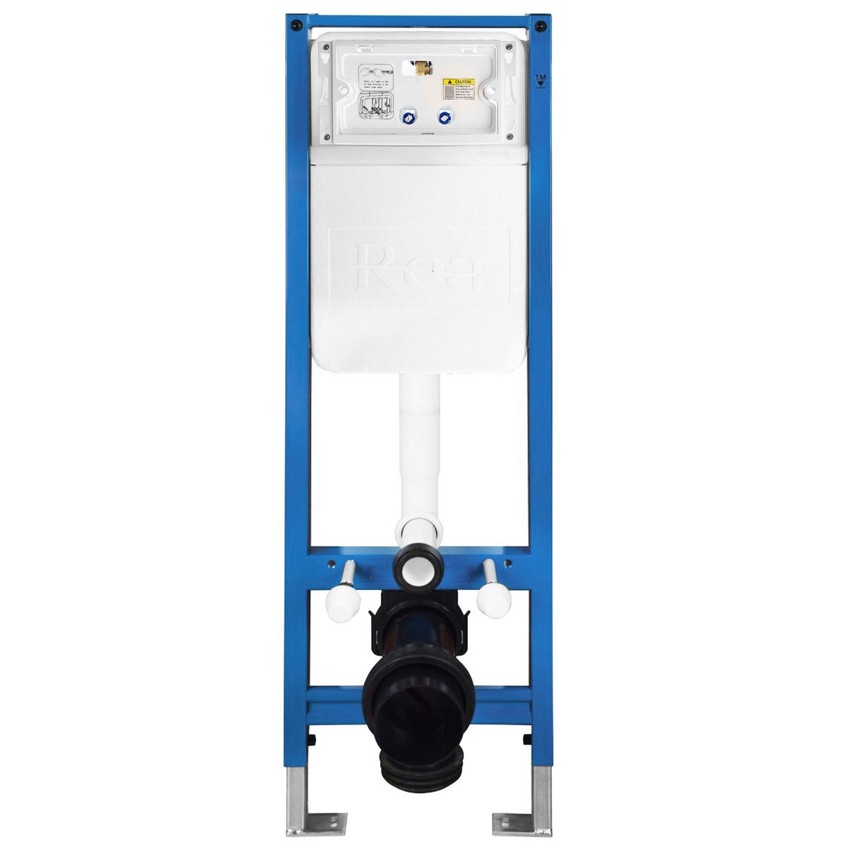 VORWANDELEMENT Für Wc Rea Slim 024n - Weiß, Metall (35.2/106/16.5cm) - REA