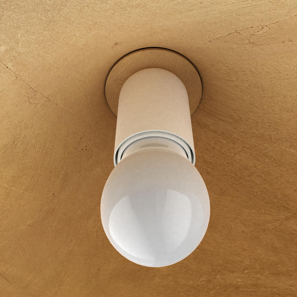 HÄNGELEUCHTE - Goldfarben, Metall (33/33/16cm) - Lumicom
