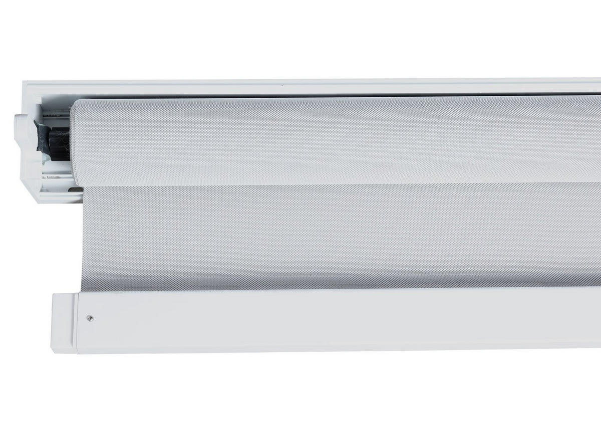 SEITENWAND FÜR PERGOLA Weiß - Weiß, Textil (283/206/1cm) - MCW