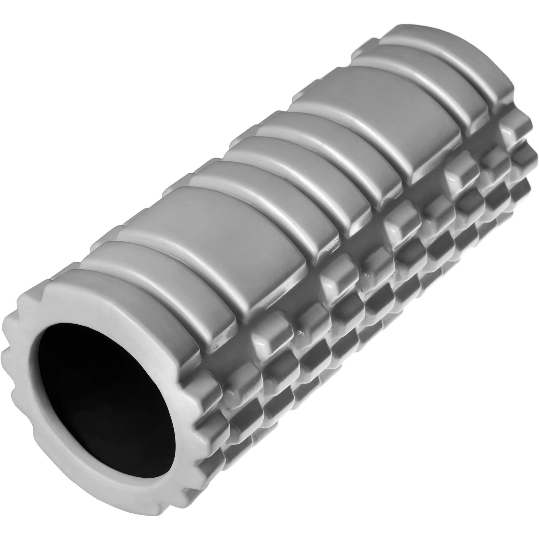 FASZIENROLLE ,leichte Reinigung, 335 x 145 mm,grau - Grau, Kunststoff (14.5/14.5/33.5cm) - tectake