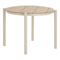 GARTENTISCH, Bella, Sandfarben, Metall, 90 x 90 x 74 cm - Sandfarben, Metall (90/90/74cm) - ebuy24