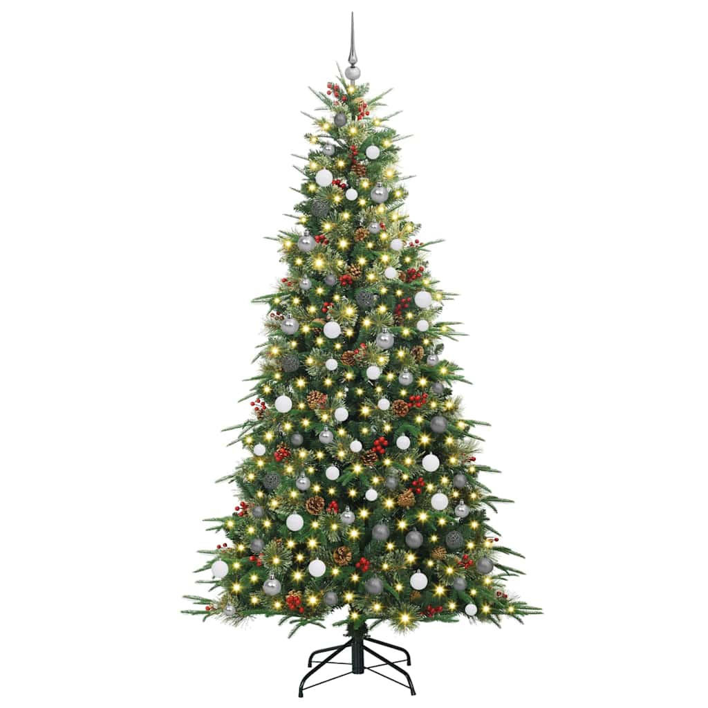 vidaXL Weihnachtsbaum Grün 240 cm