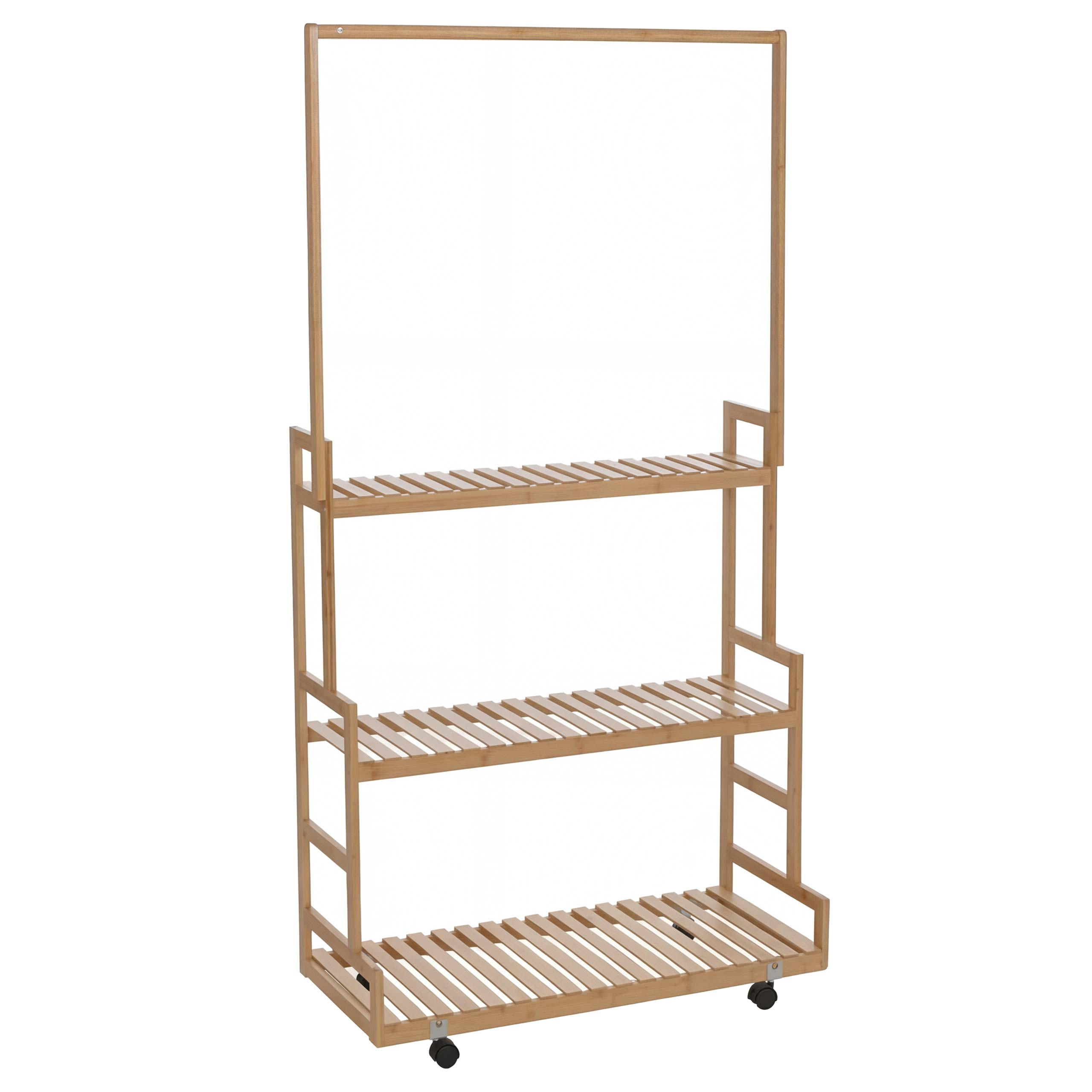 PFLANZENREGAL Beige - Beige, Holz (93/175/38cm) - MCW