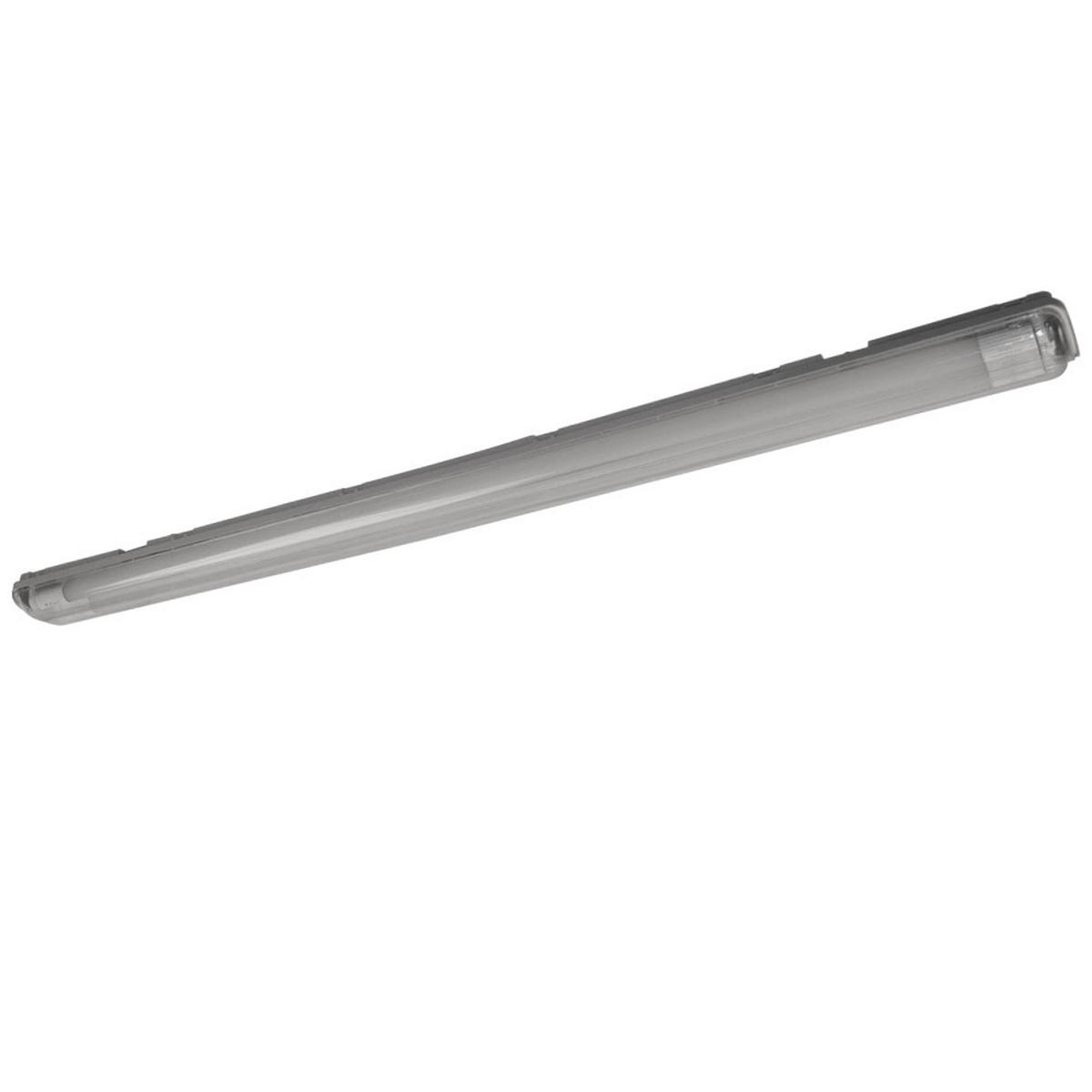 LED DECKENLEUCHTE Weiß Kunststoff - Weiß, Kunststoff (126/11.2/6.3cm)