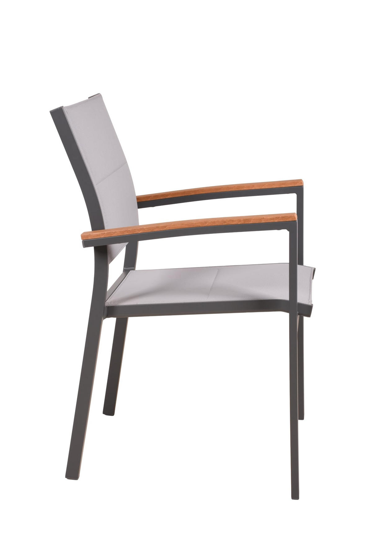 GARTENSTUHL 4er Set Karina Stapelstuhl - Hellbraun, Kunststoff (45/87.5/39cm) - DELUKE