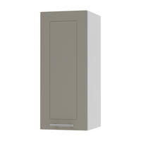 KÜCHENHÄNGESCHRANK Kvantum W2/30 Beige Matt / Weiß Matt 30 / 32,5 / 72cm - Beige/Weiß, Holz/Holzwerkstoff (30/72/32.5cm) - Feldmann-Wohnen
