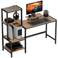 BÜROTISCH Braun 1 Stück - Braun, Holzwerkstoff (48/150/125cm) - GiPP