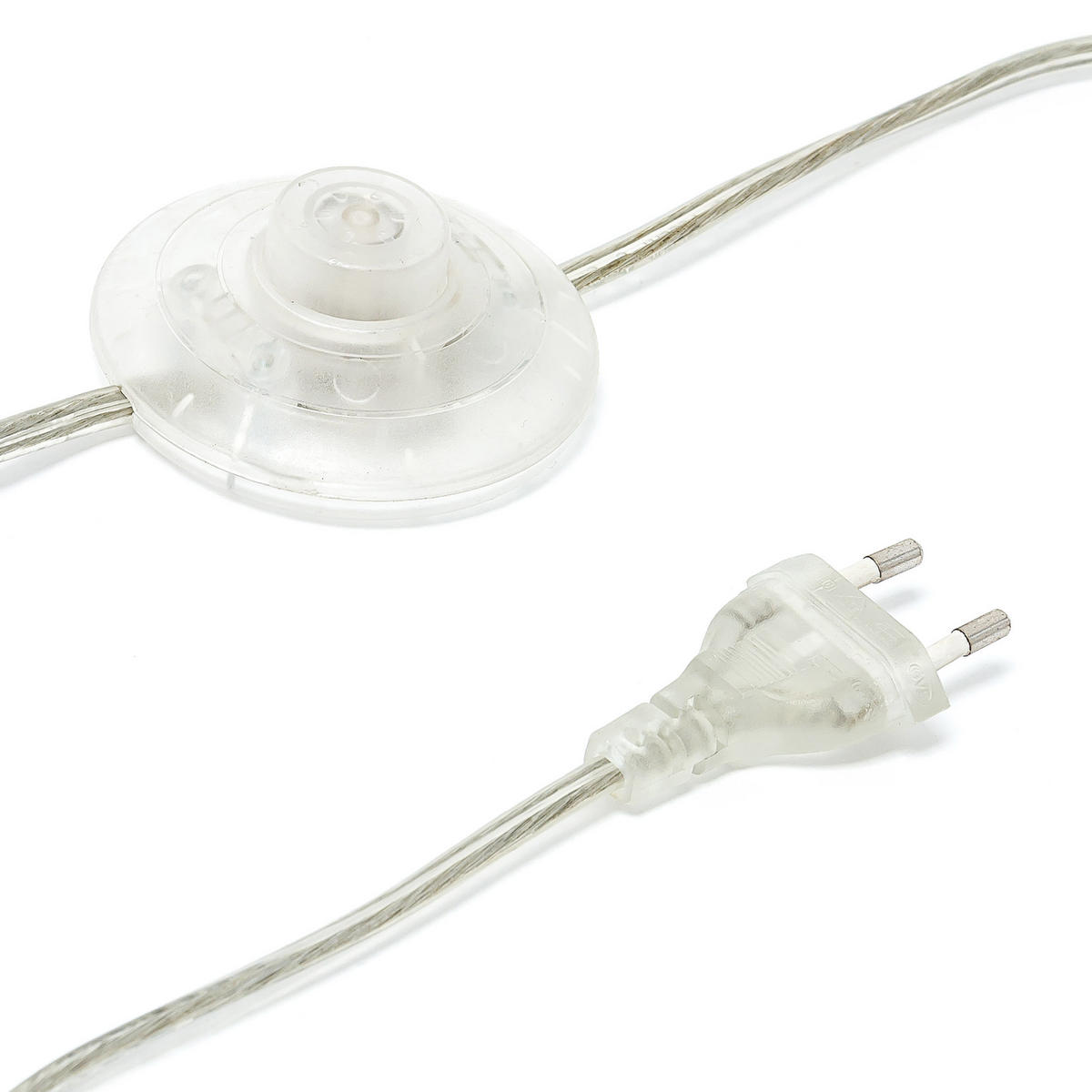DREIBEIN-STEHLAMPE - Goldfarben, Kunststoff/Textil (53.5/53.5/148.5cm) - Relaxdays