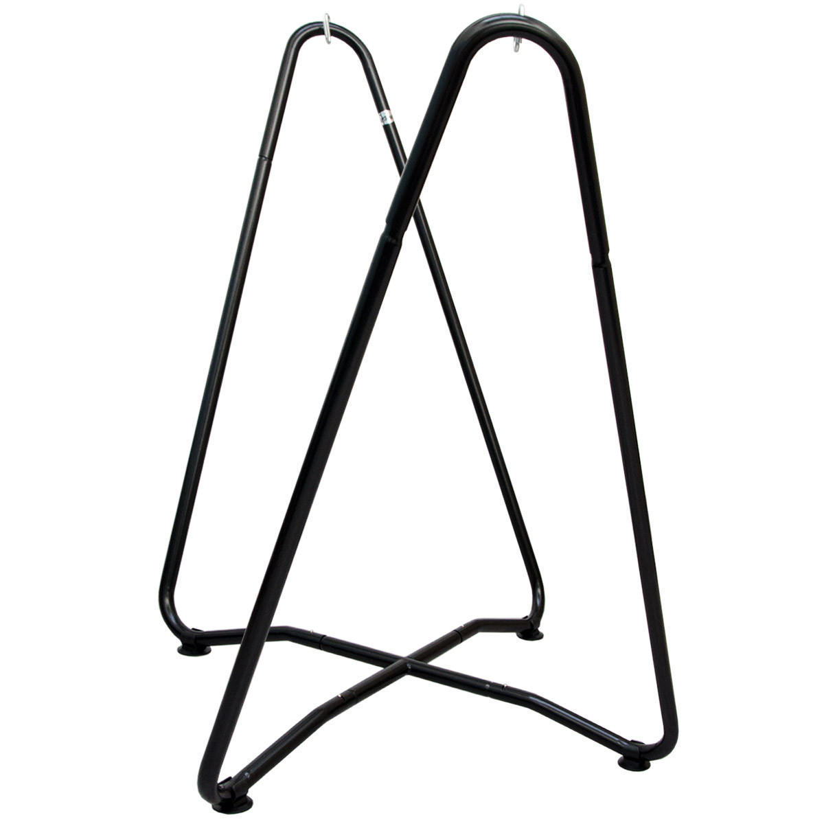 HÄNGESTUHLGESTELL bis 150kg, 155cm, Schwarz - Schwarz, Metall (100/175/155cm) - Littletom