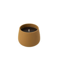 KERZEN CYRA - Zement - Gelb - S - 18 Std. - Gelb, Stein (14/11cm) - J-Line