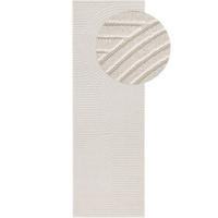 TEKAŠKI prt Mars kremna, notranji in zunanji, 80x240 cm - krem, tekstil/naravni materiali (80/1cm) - KUNSTLOFT