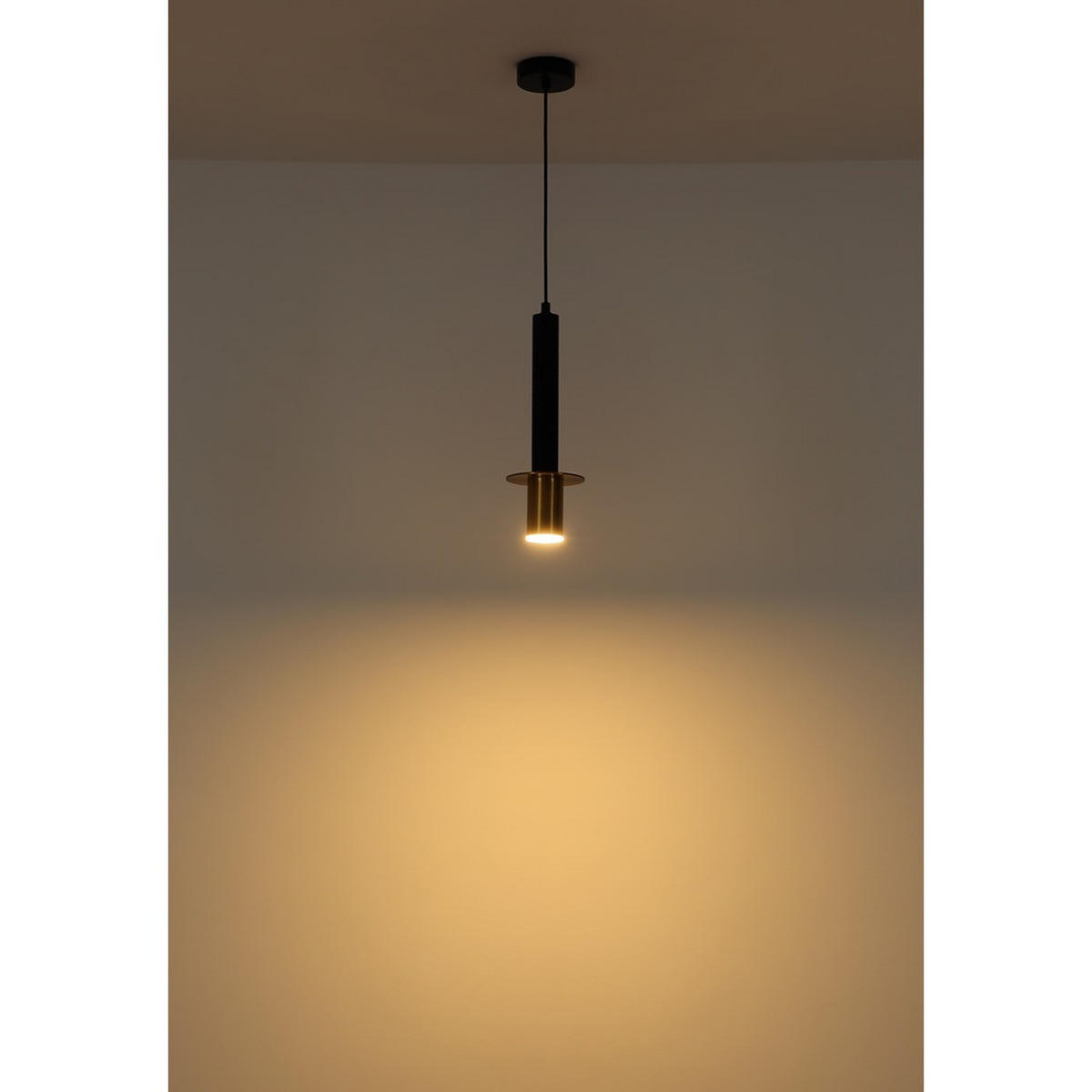 LED HÄNGELEUCHTE SHANNA, Metall, Schwarz, GU10 - Schwarz, Metall (12/12/130cm) - Globo Lighting