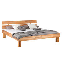 BETT - Massivholz - Kernbuche, Holz (200/200cm) - home24