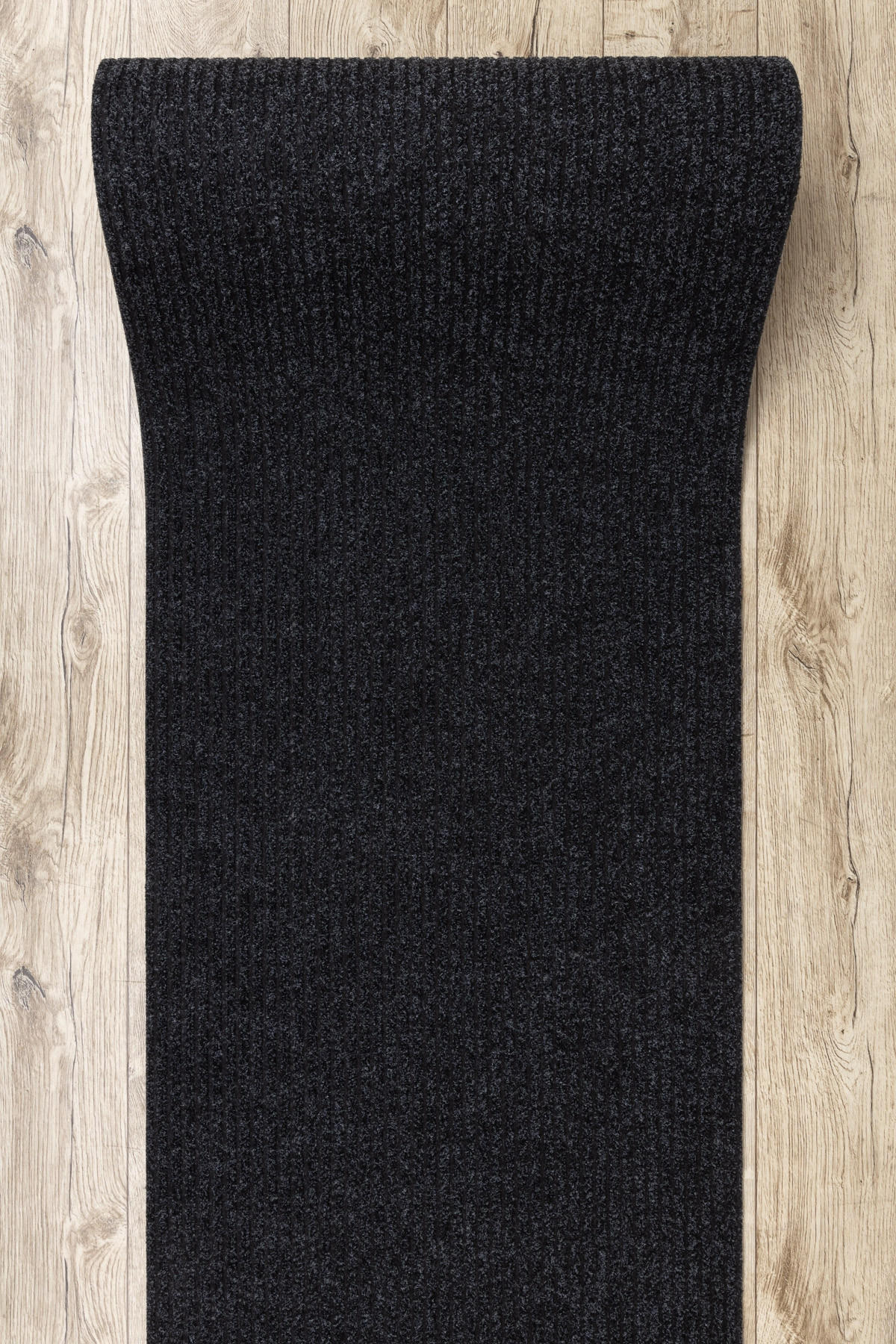 LÄUFER Türmatte rutschfest 80/260 cm - Anthrazit, Textil (80/260cm) - rugsX